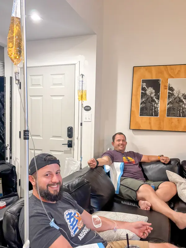 Emergency IV therapy response ready