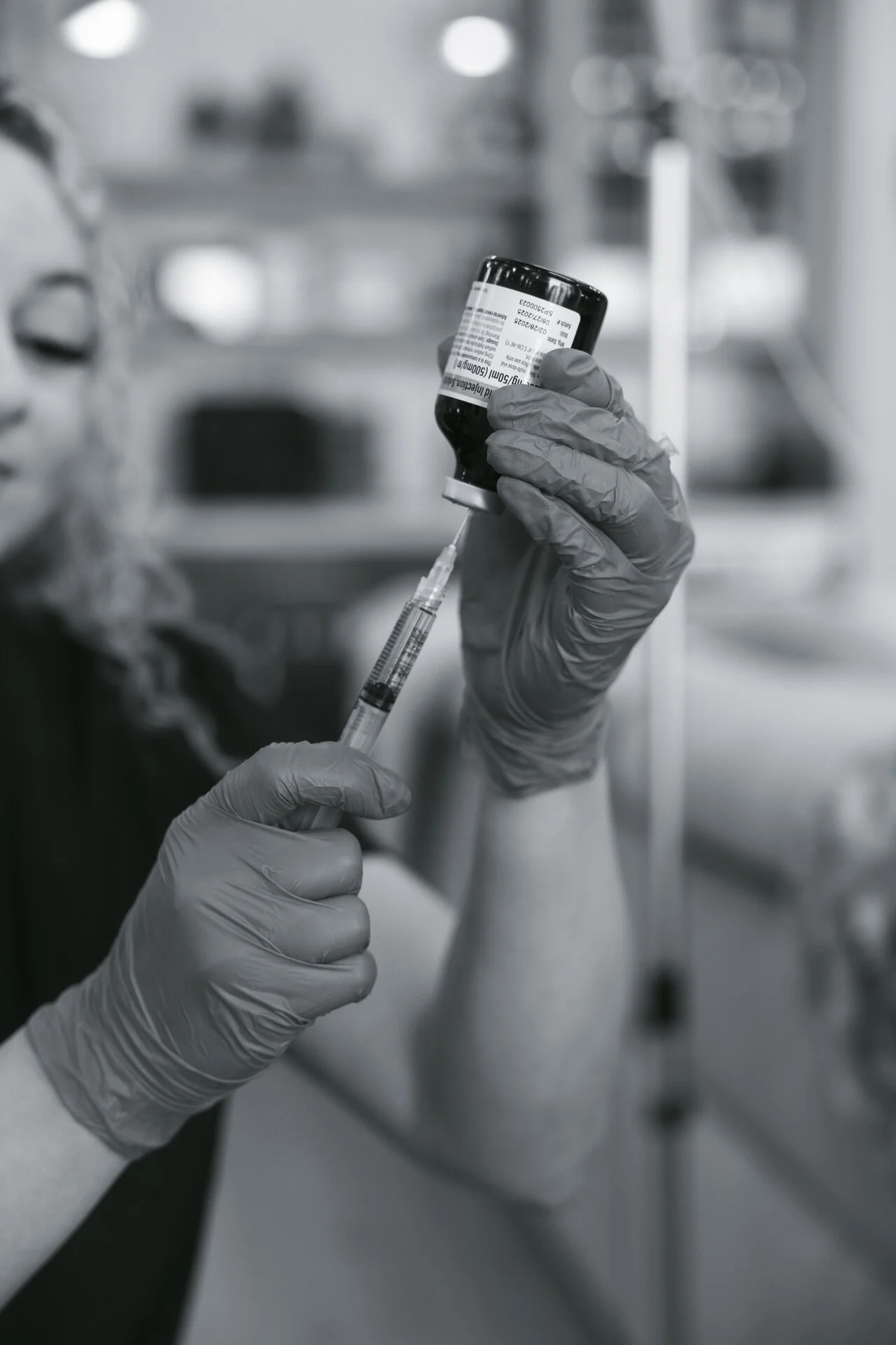 IV Revival nurse delivering cold and flu IV therapy in Phoenix