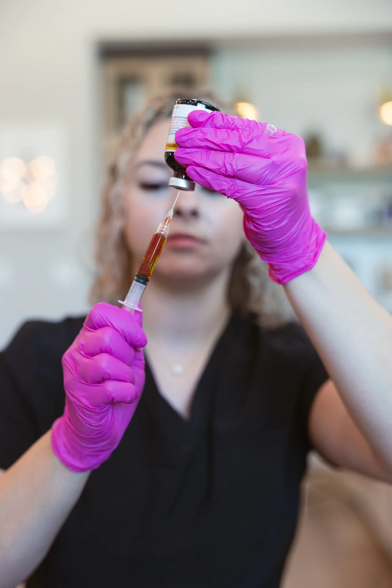 IV Revival nurse delivering wellness IV package at Phoenix home