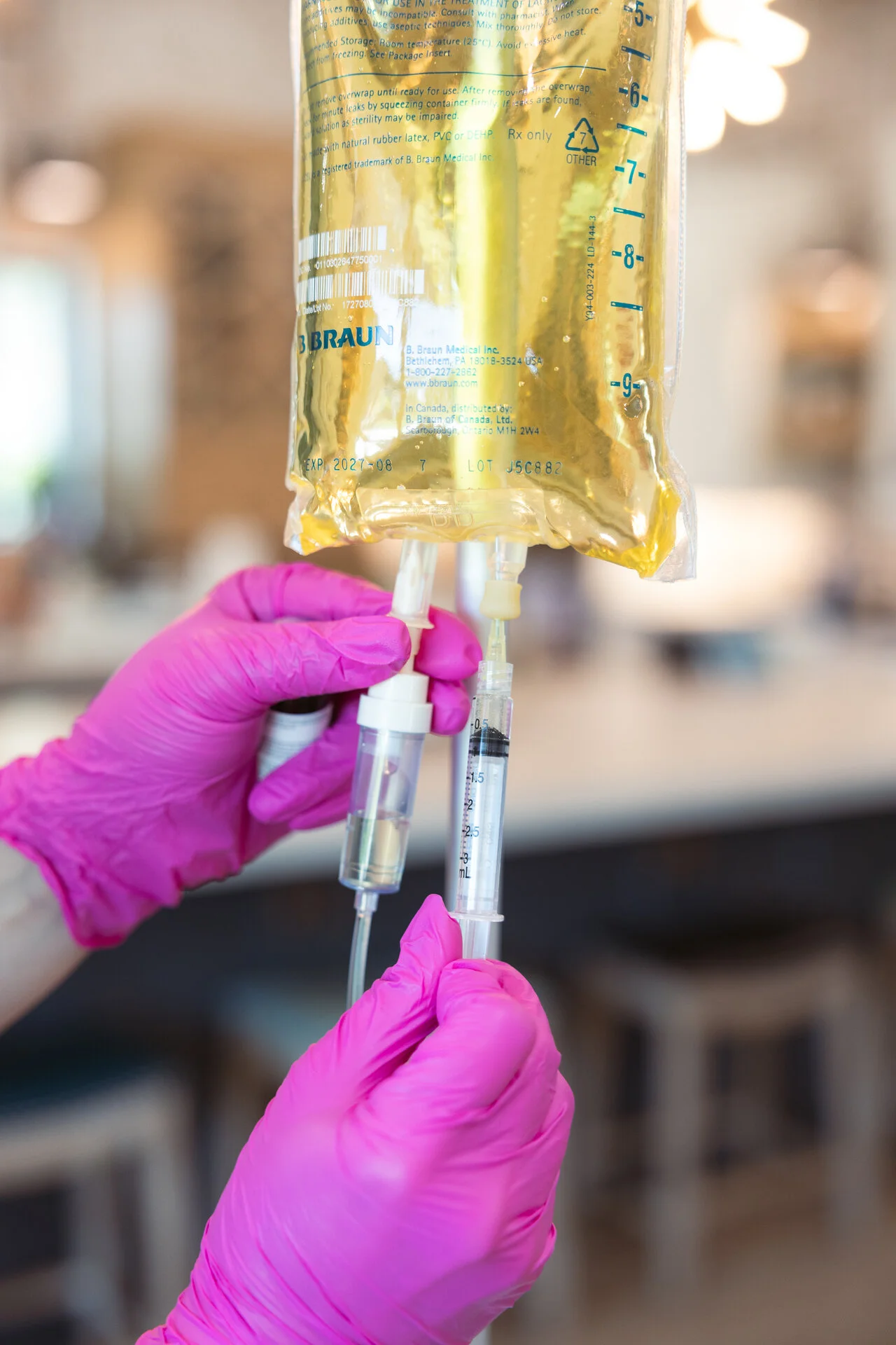 IV Revival nurse administering recovery IV after outdoor activity in Phoenix