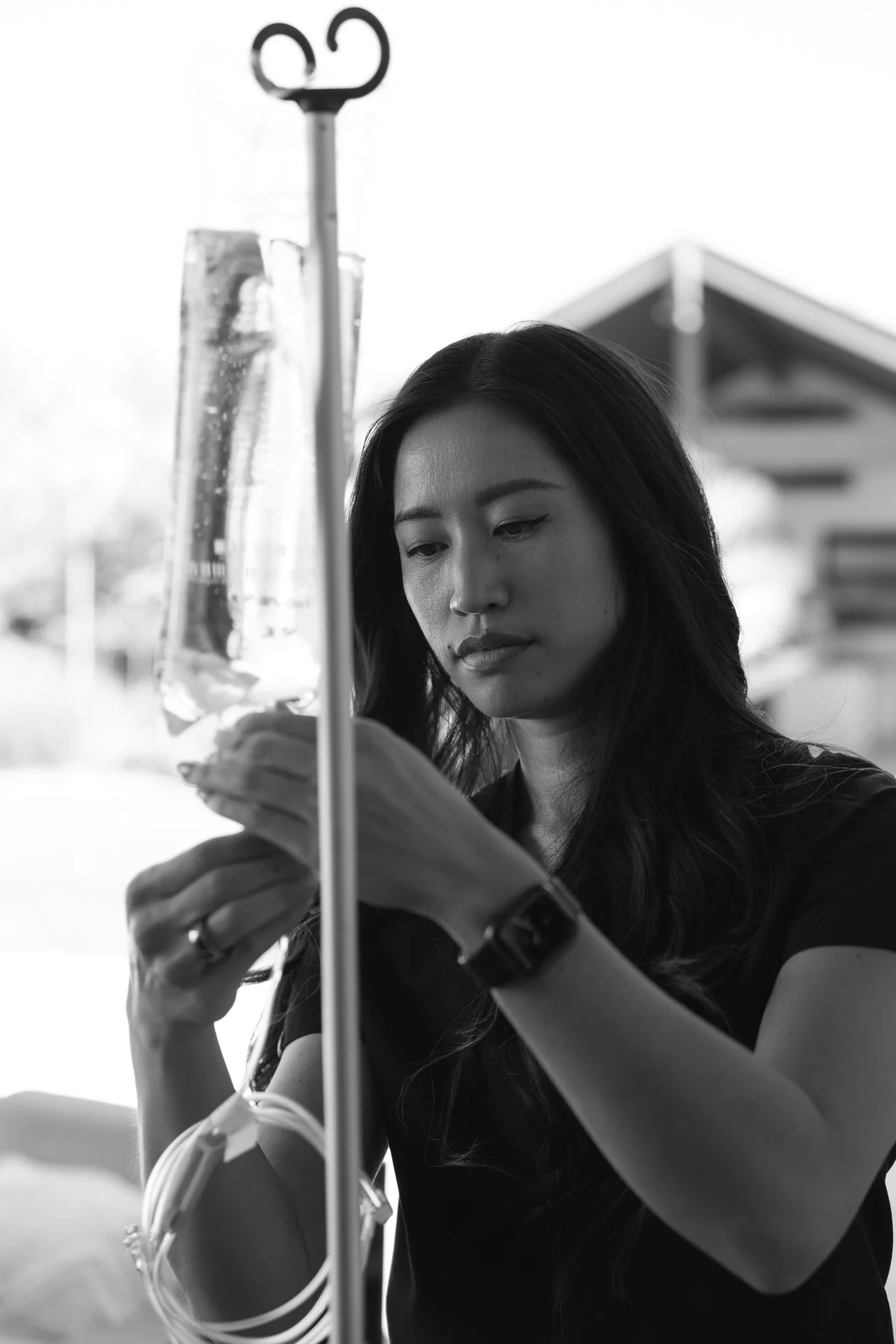 IV Revival RN treating heat exhaustion recovery in Phoenix home