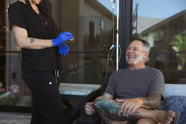 Professional IV therapy equipment