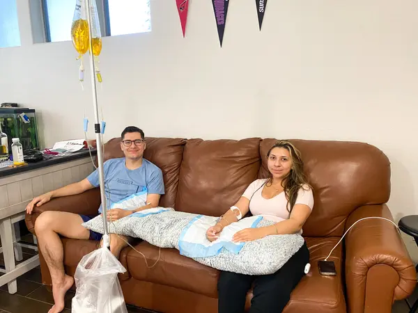 Same-day immune support IV therapy