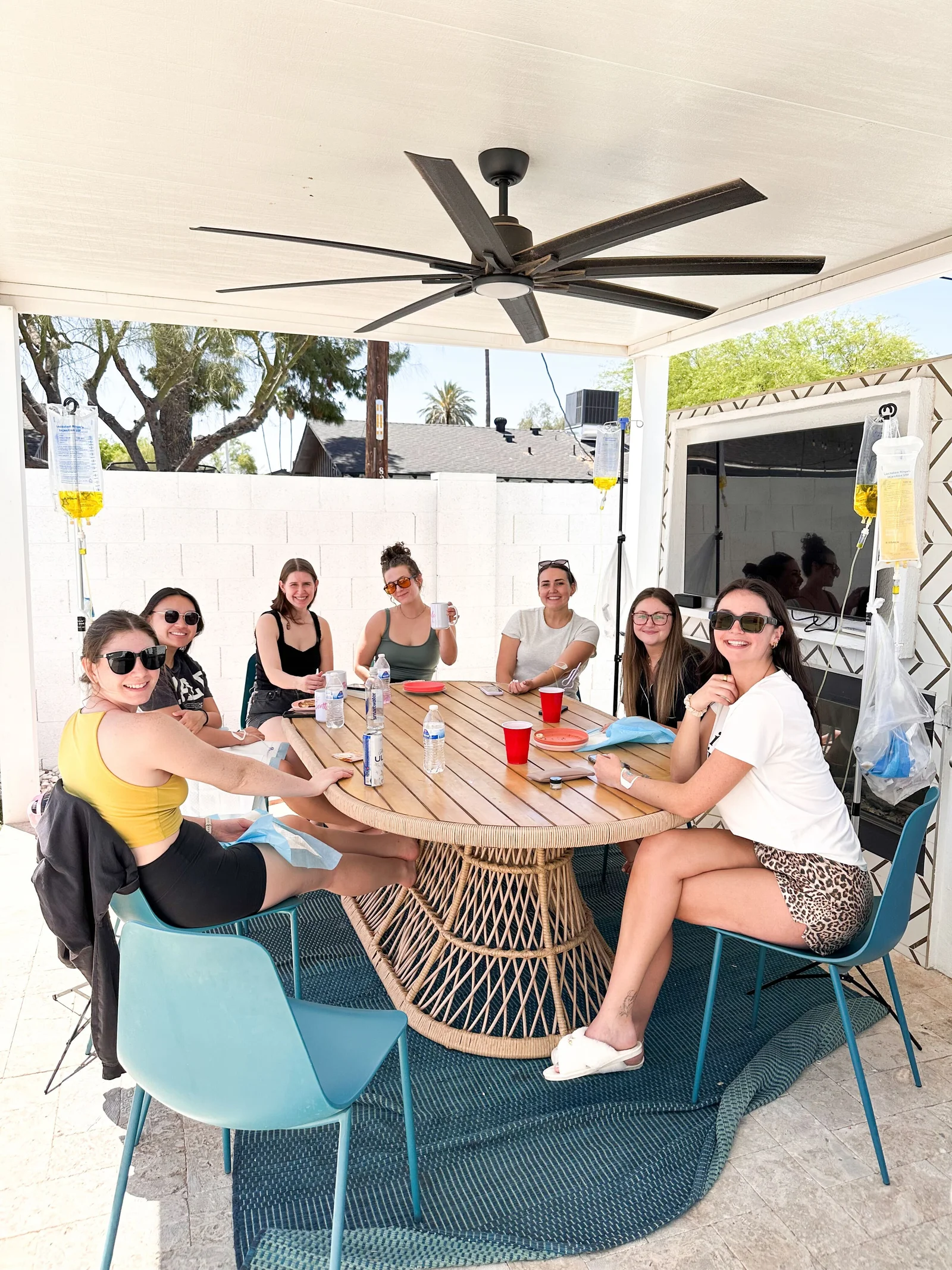 IV Revival nurse ready to deliver outdoor recovery IV in Phoenix